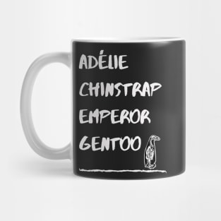 Atypical Autism Penguin Mantra Mug